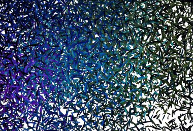 Keskin çizgileri olan koyu renkli vektör deseni. Bulanık arkaplanda gradyanı olan çizgiler. Meşgul web siteleriniz için şablon.