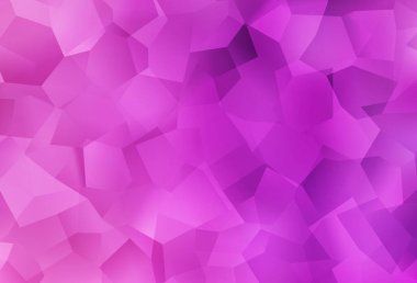 Soyut şekilli açık pembe vektör arkaplanı. Renkli rastgele şekillerle modern soyut illüstrasyon. İşiniz için en iyi akıllı tasarım.