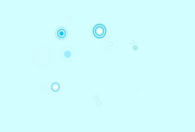 Açık mavi, diskli sarı vektör dokusu. Bulanık yağmur damlaları olan soyut bir çizim. Duvar kağıtlarının dokusu için desen.