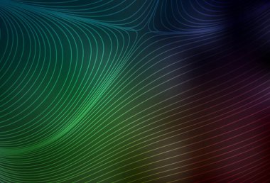 Keskin çizgilerle koyu yeşil vektör desen. Glitter soyut illüstrasyon renkli sopa ile. Akıllı tasarım, iş reklam için.