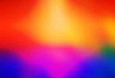 Açık mavi, sarı vektör bulanık desen. Görüntü stili ve gradyanı olan yeni renkli çizimler. Bir cep telefonu için arka plan.