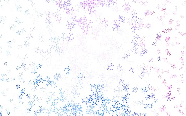 Açık mavi, kırmızı vektör arkaplan ve yapay zeka formları. Parlak renkli bir illüstrasyon ve yapay zekanın gerçek yapısı. Poster ve teknoloji sembolü.