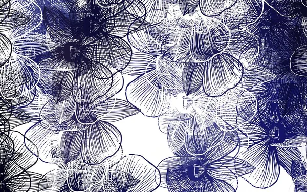 Açık Mor renkli, çiçekli zarif bir arka plan. Parlak renkli resimli çiçekler. Duvar kağıdı tasarımınız için yeni bir doku.