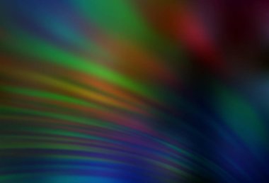 Karanlık Çokrenkli vektör soyut bulanık arkaplan. Parlak renkli bir illüstrasyon. Marka kitabı için zarif bir arkaplan.