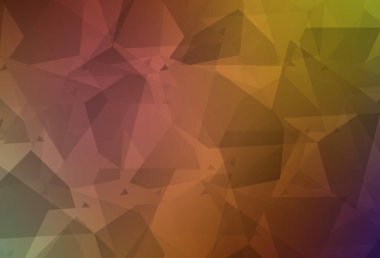 Çokgen şekilli hafif çokrenkli vektör arkaplanı. Soyut gradyan şekilli basit renkli çizimler. Duvar kağıtları için zarif tasarım.