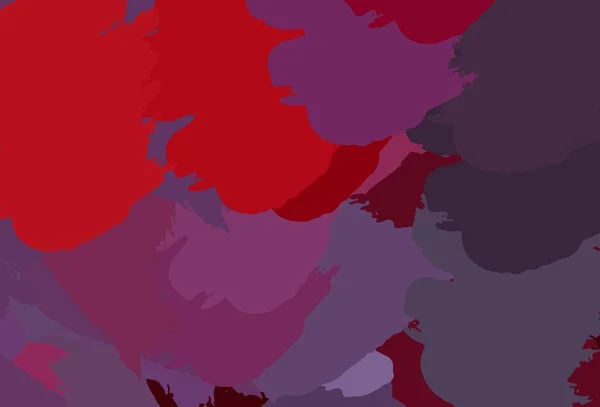 Hellrosa Rote Vektortextur Mit Abstrakten Formen Illustration Mit Farbenfrohen Verlaufsformen — Stockvektor