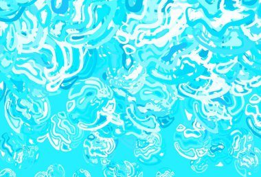 Rastgele şekilli açık yeşil vektör deseni. Soyut gradyan şekilli basit renkli çizimler. Web siteniz için basit tasarım.