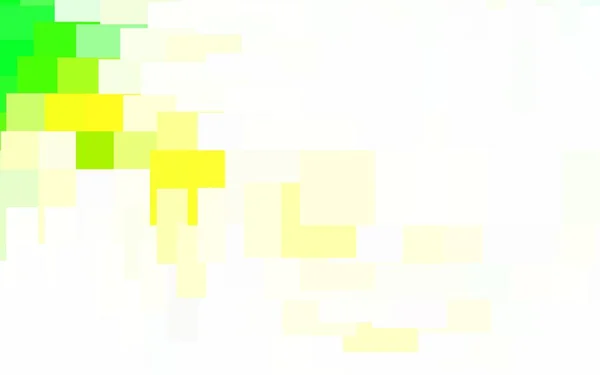 Açık Yeşil Eşkenar Dörtgenli Sarı Vektör Şablonu Renkli Dikdörtgenleri Olan — Stok Vektör