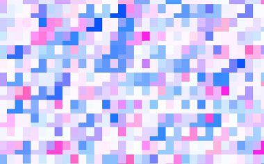 Açık mavi, kırmızı vektör arka plan dikdörtgenler ile. Dikdörtgenler renkli gradyan ile arka plan üzerinde. Reklam için desen.