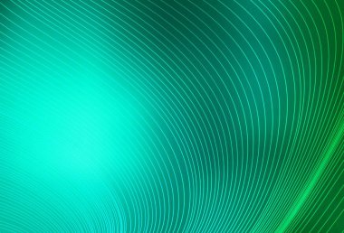 Tekrarlanan çubuklu açık yeşil vektör şablonu. Çizgilerle modern geometrik soyut çizim. Reklamlar, posterler, afişler için desen.