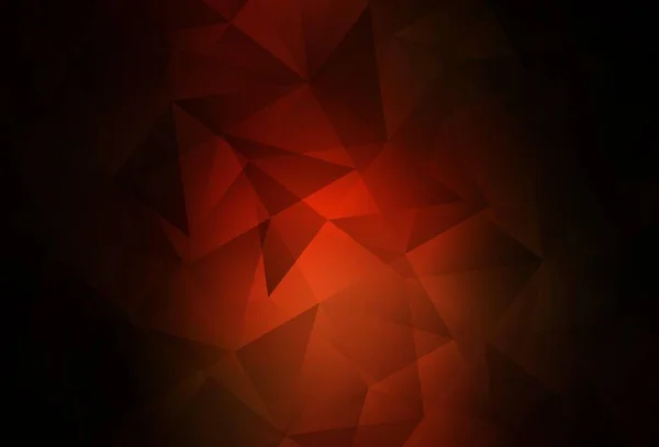 暗红色矢量发光三角形背景 具有多边形形状的样品 适合你背景的纹理图案 — 图库矢量图片