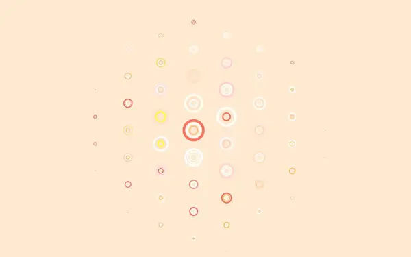 Світлий Багатобарвний Векторний Фон Крапками Сучасна Абстрактна Ілюстрація Барвистими Краплями — стоковий вектор