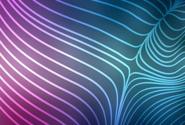 Açık mavi, kırmızı vektör arkaplan ve düz çizgiler. Soyut şablon üzerinde çizgileri olan renkli, parlak bir illüstrasyon. Reklamlar, posterler, afişler için desen.