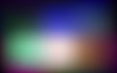 Koyu pembe, yeşil vektör bulanıklığı düzeni. Soyut tarzda gradyan olan renkli bir çizim. Çok amaçlı uygulama tasarımı.