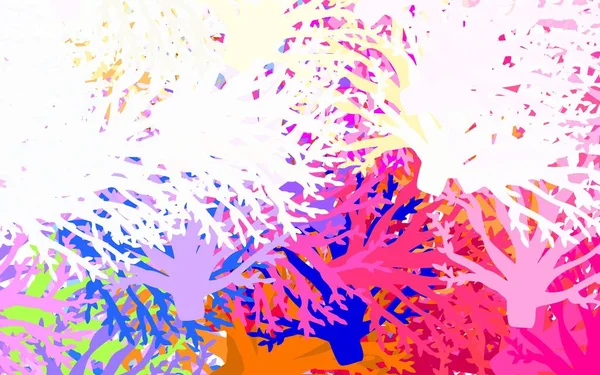 Световое Векторное Натуральное Произведение Листьями Ветвями Современная Абстрактная Иллюстрация Листьями — стоковый вектор