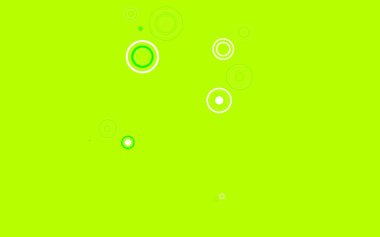 Çember şekilli ışık çok renkli vektör düzeni. Parlak renkli soyut çemberlerin olduğu bir resim. Marka kitabınız için yeni şablon.