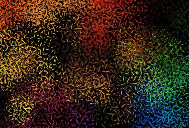 Düz çizgileri olan koyu renkli vektör düzeni. Çizgilerle modern geometrik soyut çizim. Güzel geçmişiniz için şablon.