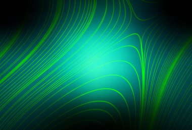 Koyu mavi, yeşil vektör renkli bulanık arkaplan. Renkli soyut çizimler ve gradyan. Tasarımının yeni yolu.