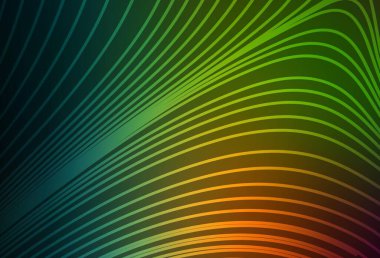 Koyu Yeşil, düz çizgilerle kırmızı vektör arka plan. Keskin çizgili parlak renkli illüstrasyon. Busines web siteleri için desen.