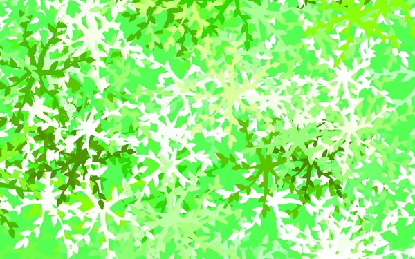 Texture Vectorielle Vert Clair Aux Formes Abstraites Illustration Colorée Simple — Image vectorielle