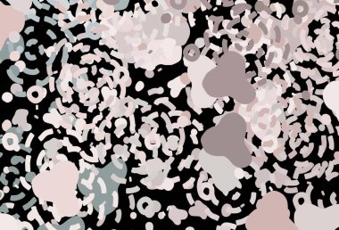 Koyu pembe, soyut şekilli yeşil vektör arkaplan. Soyut gradyan şekilli basit renkli çizimler. İşiniz için en iyi akıllı tasarım.