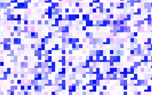 Jasnoróżowy Niebieski Wzór Wektora Rombem Nowoczesna Abstrakcyjna Ilustracja Kolorowymi Prostokątami — Wektor stockowy