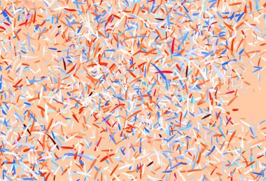 Açık Pembe, düz çizgileri olan mavi vektör düzeni. Bulanık arkaplanda gradyanı olan çizgiler. Meşgul web siteleriniz için şablon.