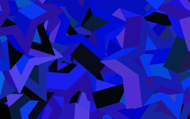 Koyu pembe, küçük ve büyük yıldızlı mavi vektör arkaplan. Bulanık dekoratif dizayn yıldızlı basit bir stilde. Reklamınız, posteriniz, afişiniz için en iyi tasarım.