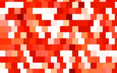 Dikdörtgenli açık kırmızı vektör arkaplan. Soyut arkaplanda dikdörtgenler ve renkli gradyanlar. Reklamlar için desen.