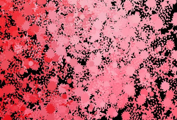 Темно Червоний Векторний Фон Абстрактними Формами Барвисті Хаотичні Форми Градієнтом — стоковий вектор