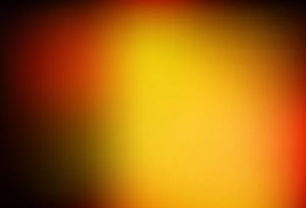 Темно Оранжева Векторна Розмита Текстура Блискуча Барвиста Розмита Ілюстрація Абстрактному — стоковий вектор