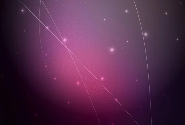 Темно Рожевий Вектор Гліттер Абстрактна Ілюстрація Розмитими Краплями Дощу Розмитий — стоковий вектор