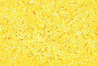 Parlak çizgili açık sarı vektör arkaplan. Keskin çizgili parlak renkli çizimler. Reklamınız, posteriniz, afişiniz için en iyi tasarım.