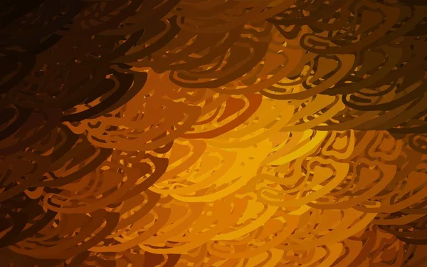 Modèle Vectoriel Orange Foncé Avec Des Formes Poly Chaotiques Formes — Image vectorielle