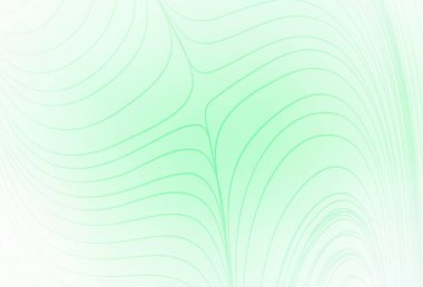 Açık yeşil çizgili vektör arkaplanı. Değişken çizgileri olan renkli geometrik örnek. Marka kitabı için şık bir desen.