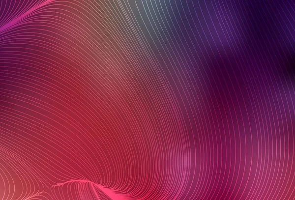 Світло Рожевий Червоний Векторний Фон Прямими Лініями Блискуча Кольорова Ілюстрація — стоковий вектор