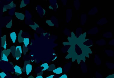 Açık mavi, rastgele şekilli kırmızı vektör deseni. Renkli rastgele şekillerle modern soyut illüstrasyon. Kartvizitiniz için modern tasarım.