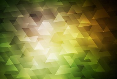 Koyu yeşil, dikdörtgenli sarı vektör arkaplan. Dikdörtgenli soyut gradyan çizimi. Web siteleri için şablon kullanılabilir.