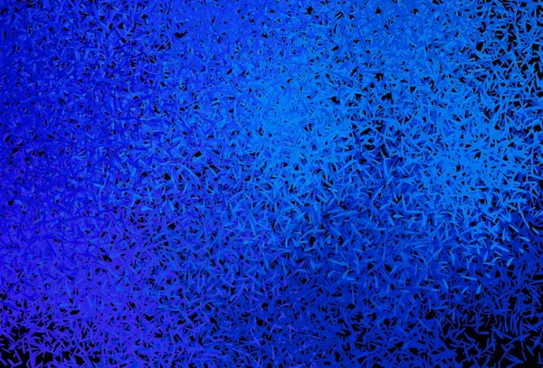 Темный Синий Векторный Фон Прямыми Линиями Красочная Сияющая Иллюстрация Линиями — стоковый вектор