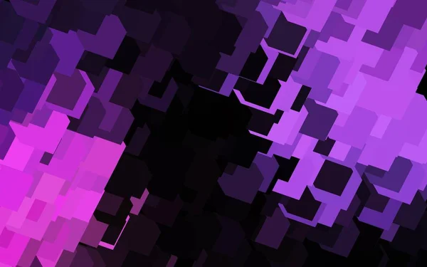 Fondo Vectorial Morado Oscuro Estilo Poligonal Ilustración Abstracta Moderna Con — Vector de stock