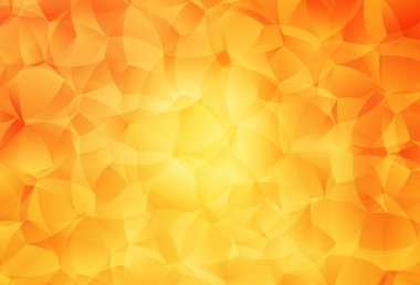 Kaotik şekilli açık sarı vektör şablonu. Soyut tarzda rengarenk gradyan şekilleri olan bir resim. İşiniz için en iyi akıllı tasarım.