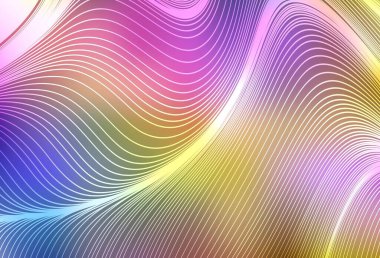 Keskin çizgileri olan ışık çok renkli vektör deseni. Soyut şablon üzerinde çizgileri olan renkli, parlak bir illüstrasyon. Güzel geçmişiniz için şablon.