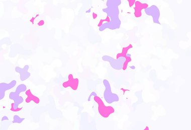 Soyut şekilli açık mor vektör arkaplanı. Soyut gradyan şekilli basit renkli çizimler. Bir cep telefonu için arka plan.