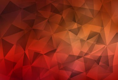 Çizgileri ve üçgenleri olan açık kırmızı vektör arkaplanı. Doğa tarzında üçgenleri olan güzel bir çizim. Kartvizitiniz için modern tasarım.