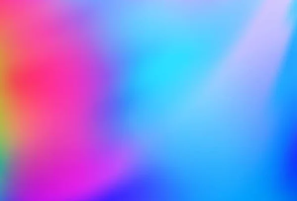 Bleu Clair Vecteur Rouge Abstrait Mise Page Floue Une Toute — Image vectorielle
