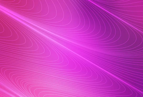Světle Růžové Vektorové Rozložení Flat Přímky Glitter Abstraktní Ilustrace Barevné — Stockový vektor