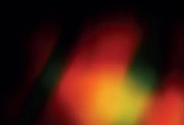 Σκούρο Πορτοκαλί Διάνυσμα Πολύχρωμο Φόντο Θαμπάδα Δημιουργική Απεικόνιση Στυλ Halftone — Διανυσματικό Αρχείο