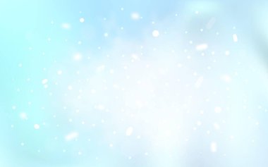 Xmas kar taneleri olan vektör arkaplan. Yılbaşı tarzında parlak renkli resimli kar. İş ilanınız için yeni yıl tasarımı.