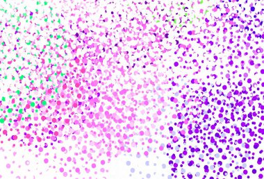 Açık yeşil, daire şekilli kırmızı vektör düzeni. Renkli su damlaları olan modern soyut çizimler. Marka kitabınız için yeni şablon.