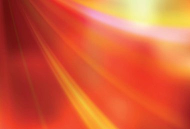 Açık kırmızı, sarı vektör renkli bulanık arkaplan. Parlak renkli bir illüstrasyon. Web siteniz için bulanık tasarım.